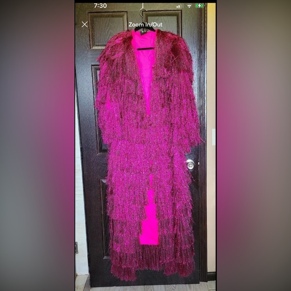 IVY PARK + adidas | Fringe Coat. Size M.